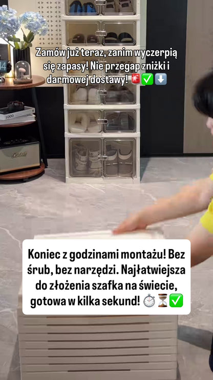 Składana Szafka | Montaż w Kilka Sekund Bez Narzędzi i Śrub